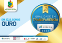 Câmara é Ouro na Avaliação Nacional de Transparência Pública