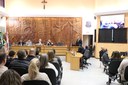 Câmara fica cheia em mais uma sessão de moção de aplausos