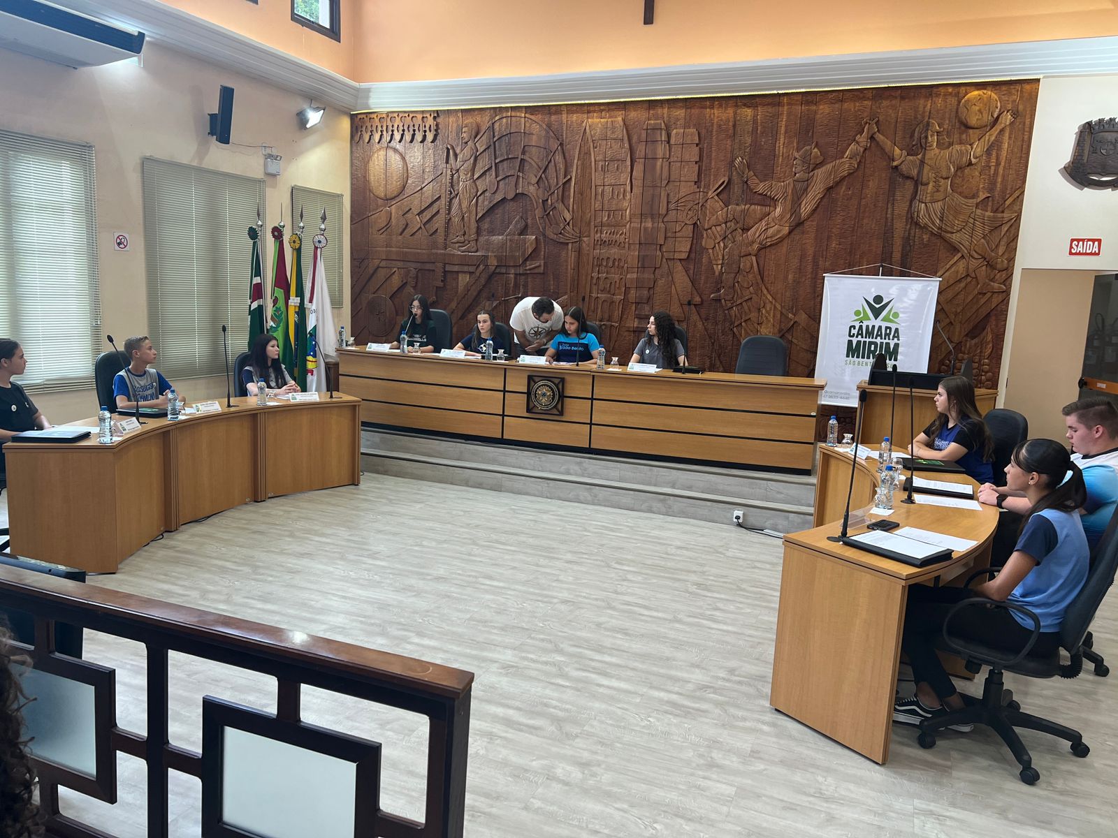 Câmara Mirim dá início às sessões
