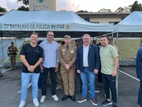 Câmara participa de solenidade da Polícia Militar