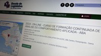 Curso gratuito de formação em Análise Comportamental Aplicada para autismo