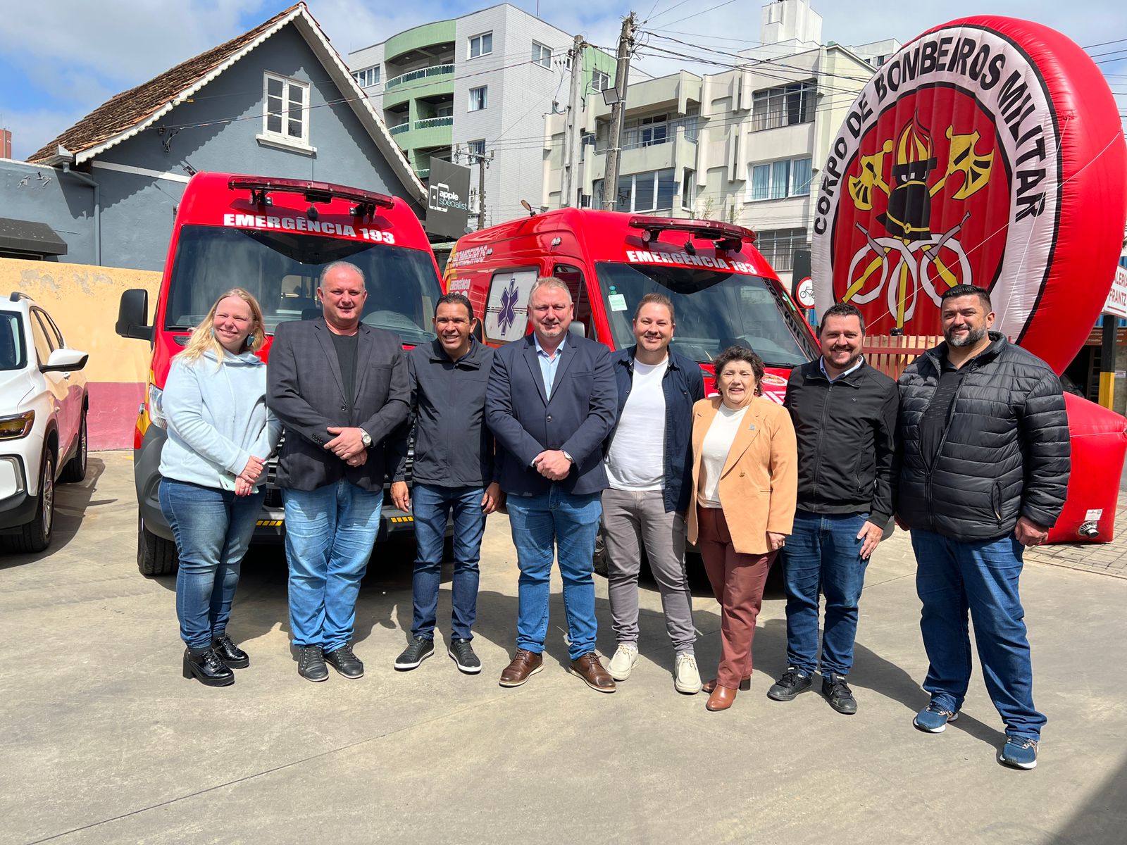 Legislativo prestigia solenidade do Corpo de Bombeiros