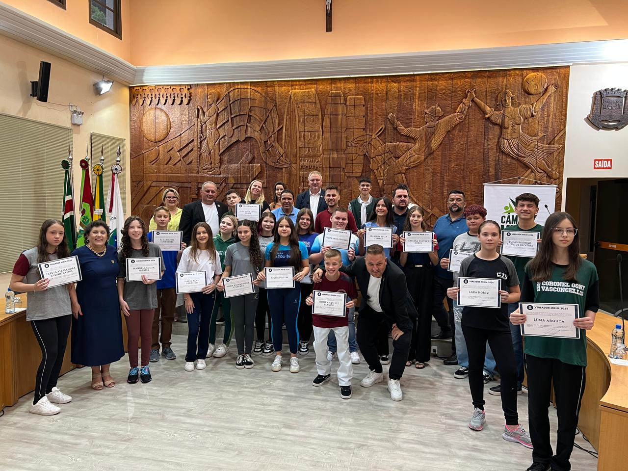 Nova Câmara Mirim é diplomada e empossada