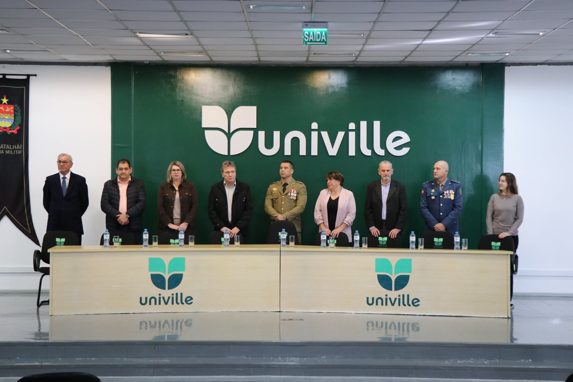 Presidente Carla Hofmann participa da Formatura Alusiva aos 187º anos da PMSC