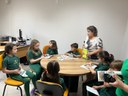 Turma do Colégio Emmái visita a Câmara de Vereadores   