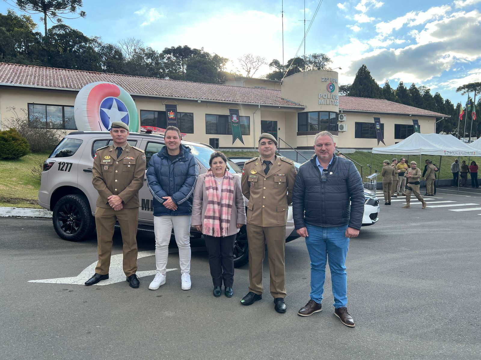 Vereadores acompanham promoção da Polícia Militar