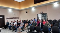 Vereadores e servidores participam de apresentação sobre o Geobensul
