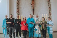 Vereadores são homenageados em missa da paróquia de Oxford